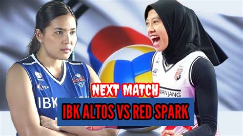 red sparks vs altos ibk